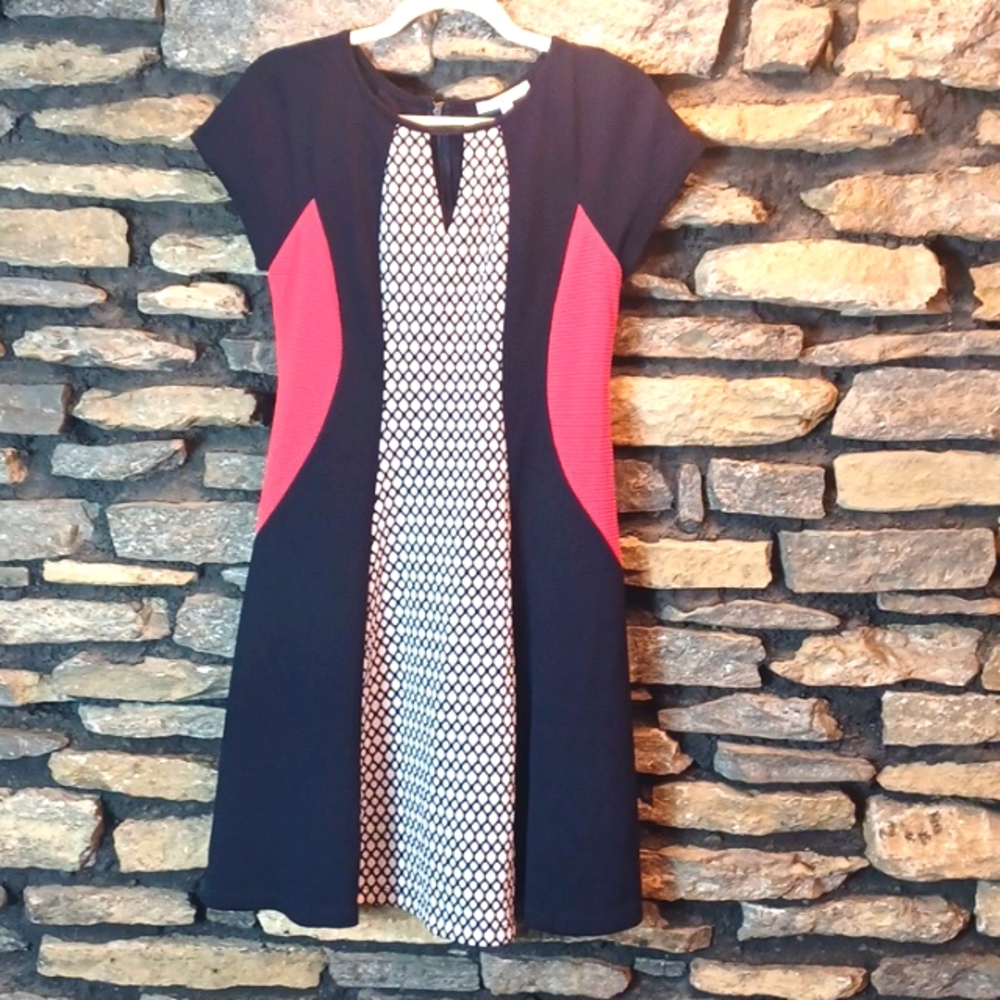 Women's Sandra Darren midi dress sz 6